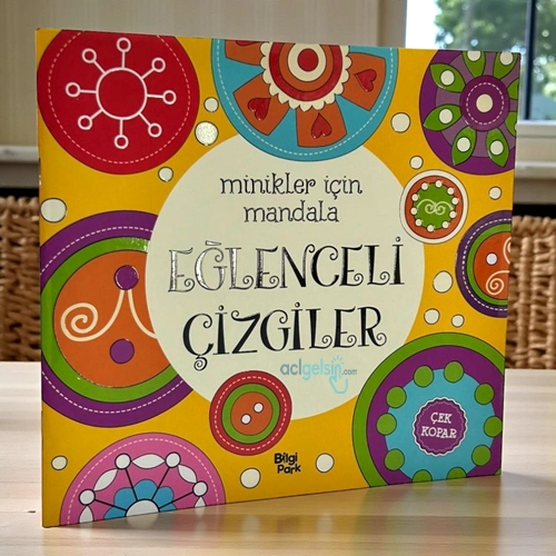 Minikler İçin Mandala – Eğlenceli Çizgiler