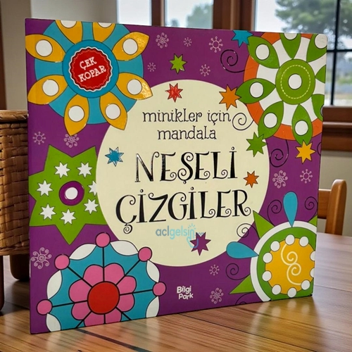 Minikler İçin Mandala – Neşeli Çizgiler