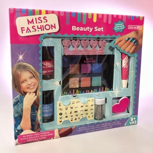 Miss Fashion Beauty Makyaj Ve Tırnak Seti