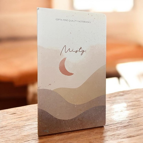 Misty Tel Dikiş 13x21 80 Yp Karton Kapak Defter