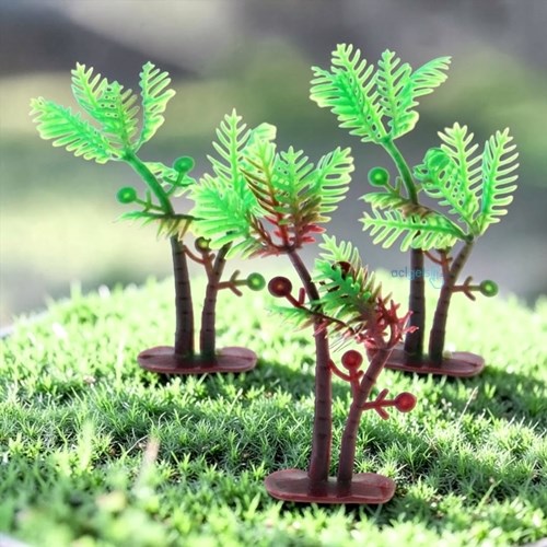 Misyon Plastik Ağaç Üçlü Palmiye 9 Cm