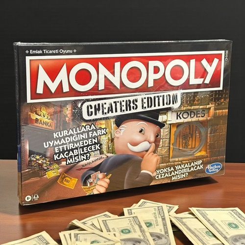Monopoly Cheaters Edition Hilebaz Oyunu