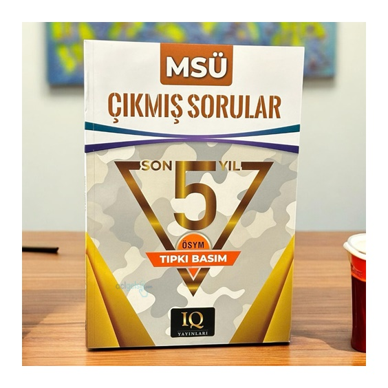 Msü Son Beş Yıl Çıkmış Sorular Iq Yayınları