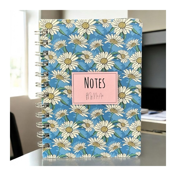 My Mia Art Daisy Mini Sert Kapak Spiralli Defter