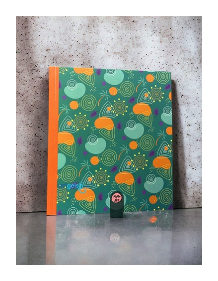 My Mia Art Green Palm Defter