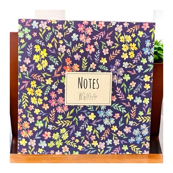 My Mia Art Kır Çiçeği Kenar Baskılı Defter