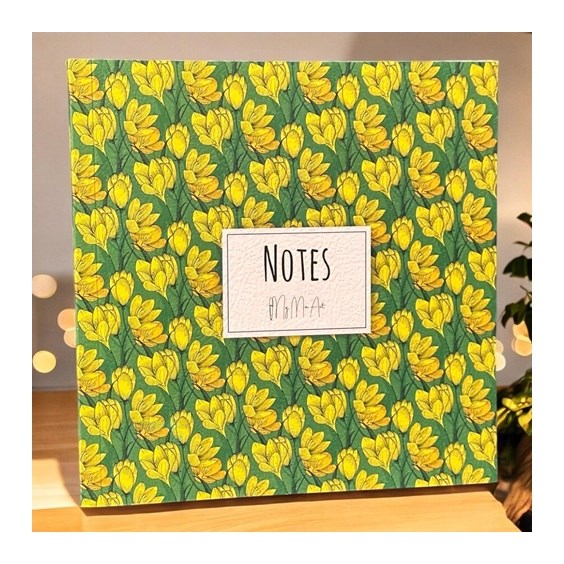 My Mia Art Kır Çiçeği Kenar Baskılı Defter