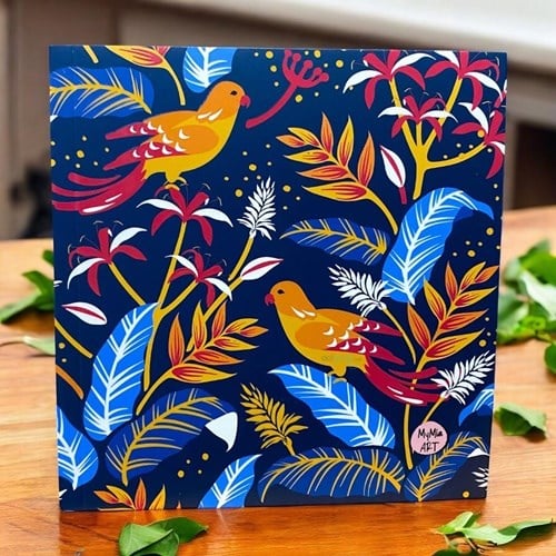 My Mia Art Nori Kenar Baskılı Çizgili Defter