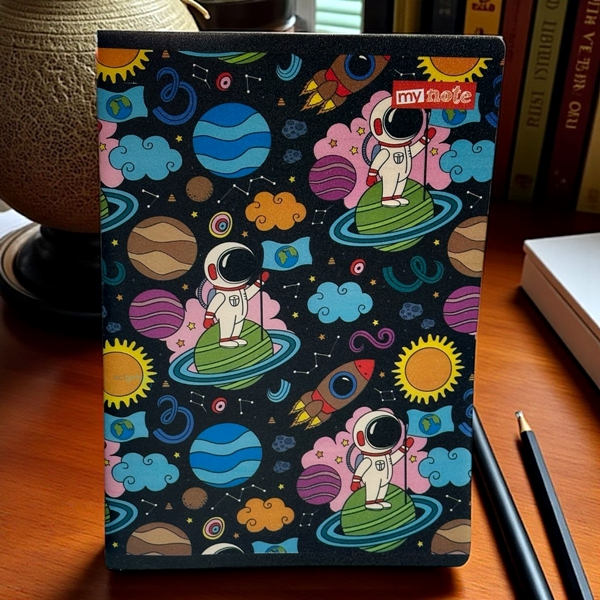 Mynote Muzypp Uzay Pp Kapak 60 Yaprak Defter A4 Çizgili
