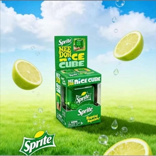 Needoh Jelly Squishy Sprite Nice Cube