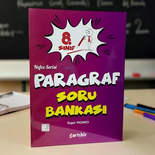 Nefes Serisi 8. Sınıf Paragraf Soru Bankası Artıbir Yayınları