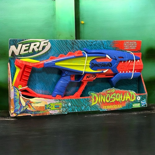 Nerf Dinosquad Terrodak Süngermermi Atan Silah 12 Mermi
