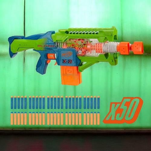 Nerf Elite 2.0 Double Punch Sünger Mermi Atan Silah 50 Mermi
