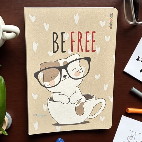 Ninobook Big Free Cat Çizgisiz Defter