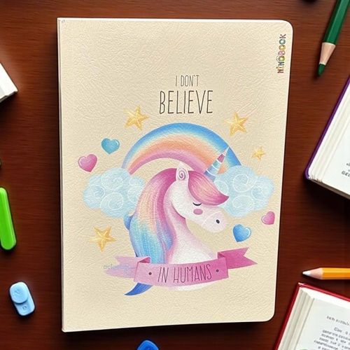 Ninobook Big Unicorn Çizgisiz Defter