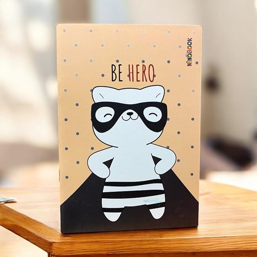 Ninobook Hero Cat Çizgisiz Not Defteri