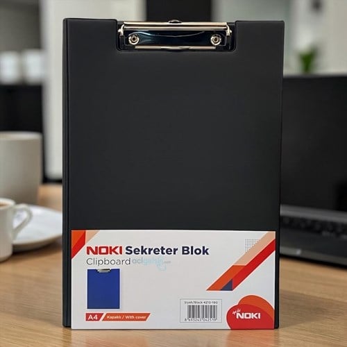 Noki Sekreterlik A4 Kapaklı Blok Siyah