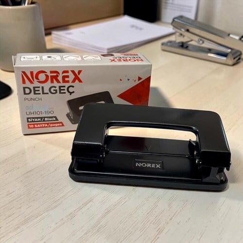 Norex Metal Delgeç 10 Sayfa Siyah Uh101-190