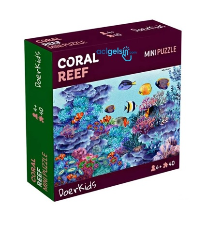 Okyanus Mercan Resifi Mini Puzzle 40 Parça 4+ Yaş