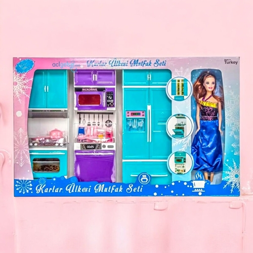 Oydaş 02335 Karlar Ulkesı 3lu Dolap Bebeklı*10*