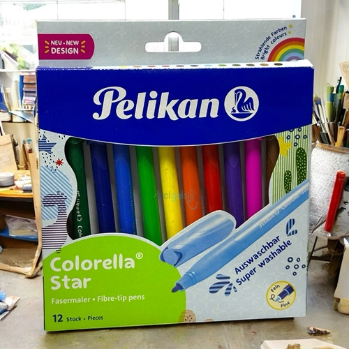Pelikan Colorella Keçeli Kalem 12 Renk