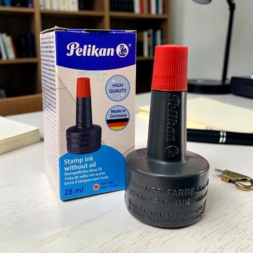 Pelikan Istampa Mürekkebi 28ml Kırmızı