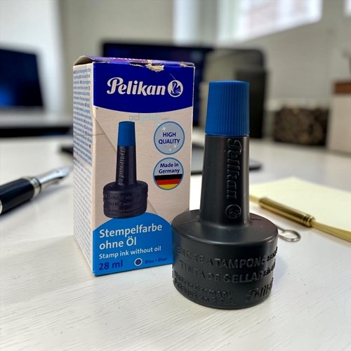 Pelikan Istampa Mürekkebi Mavi 28ml