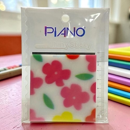 Piano Şeffaf Desenli Yapışkanlı Not Kağıdı 50 Yaprak