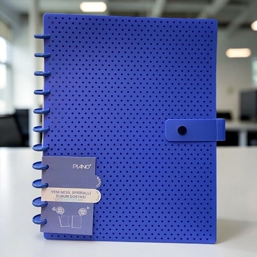 Piano Yeni Nesil Spiralli Sunum Dosyası A4