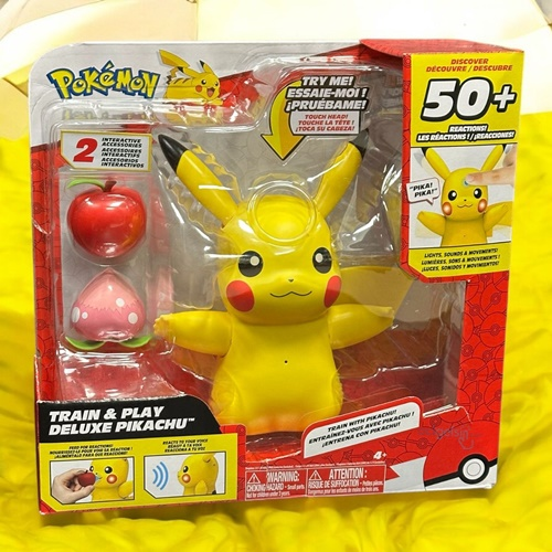 Pikachu Sesli Ve Işıklı İnteraktif Deluxe Figür