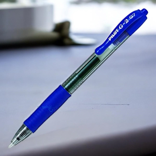 Pilot G2 Basmalı Jel Kalem 0.7 Mm Mavi
