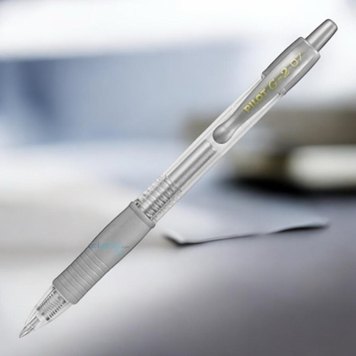 Pilot G2 Basmalı Jel Kalem 0.7 Mm Gümüş