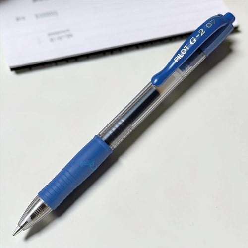 Pilot G2 Basmalı Jel Kalem 0.7 Mm Mavi