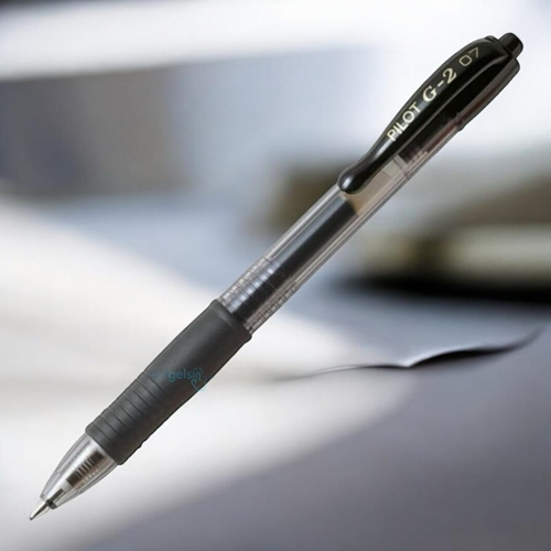 Pilot G2 Basmalı Jel Kalem 0.7 Mm Siyah