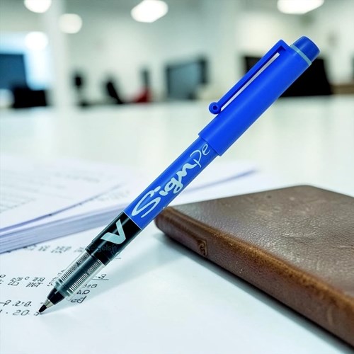 Pılot V- Sign Pen İmza Kalemi Mavi