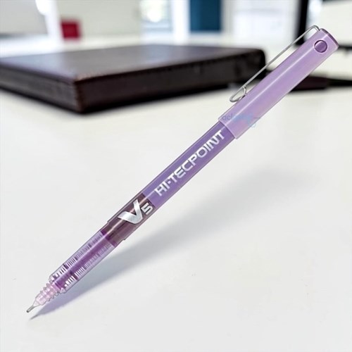 Pilot V5 Hı-tecpoint 0.5 Roller Kalem Mor