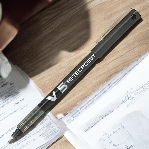 Pilot V5 Hı-tecpoint 0.5 Roller Kalem Siyah