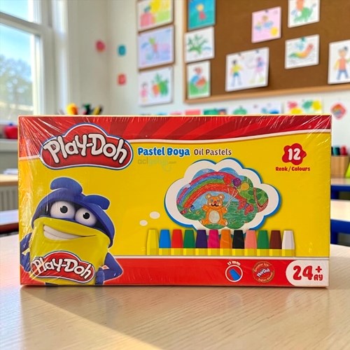 Play-doh Pastel Boya 12 Renk Karton Kutu