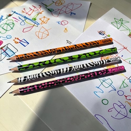 Play-doh Zebra Desenli Kurşun Kalem Hb (adet)