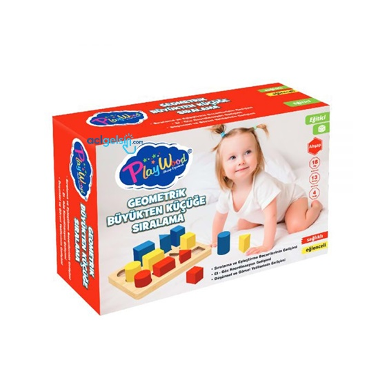 Play Wood Ahşap Geometrik Şekiller