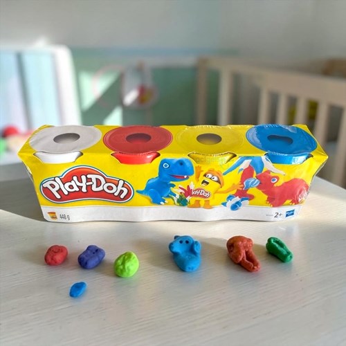 Playdoh 4 Renk Oyun Hamuru