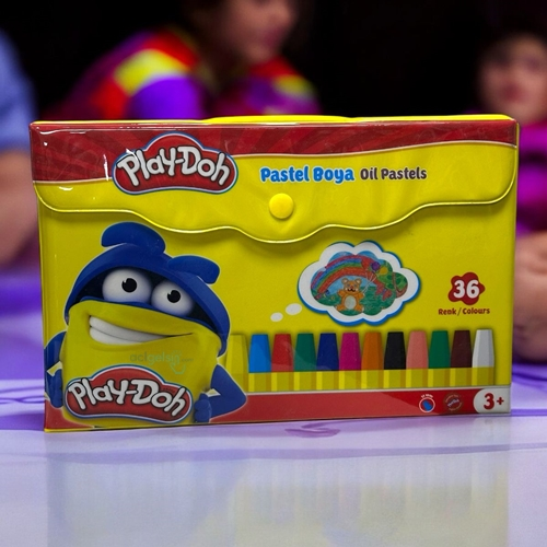 Playdoh Çantalı Büyük Boy Pastel Boya 36 Renk