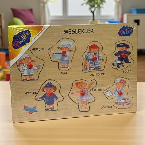 Playwood Ahşap Tutmalı Meslekler