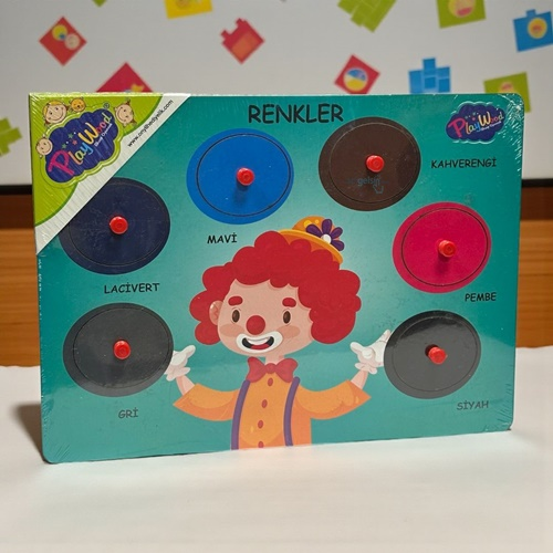 Playwood Ahşap Tutmalı Renkler
