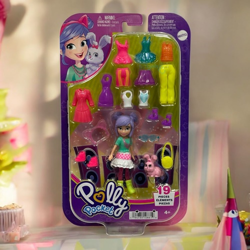 Polly Pocket Farklı Kombin Eğlencesi Oyun Seti
