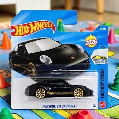 Porsche 911 Carrera T Hot Wheels Tekli Araba