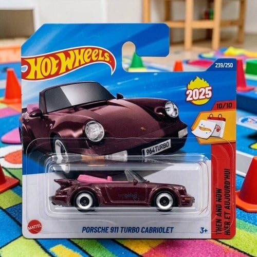 Porsche 911 Turbo Cabriolet Hot Wheels Tekli Araba