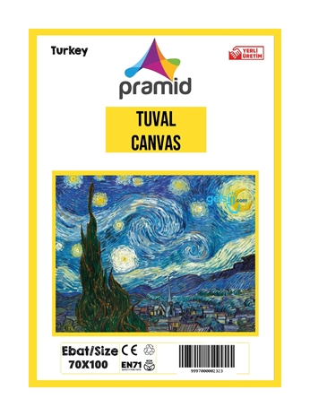 Pramid 70x100 Tuval