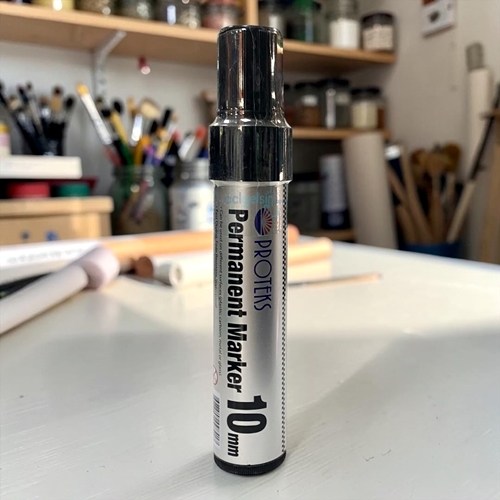 Protex Dev Marker Kalem 10 Mm Siyah