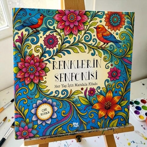 Renklerin Senfonisi – Her Yaş İçin Mandala - Çek Kopar